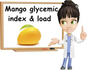 Mango glycemic index and load