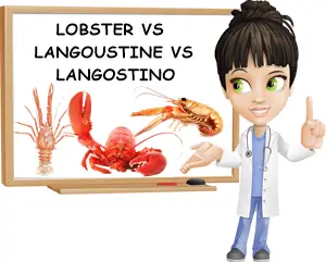 Langoustine versus langostino versus lobster
