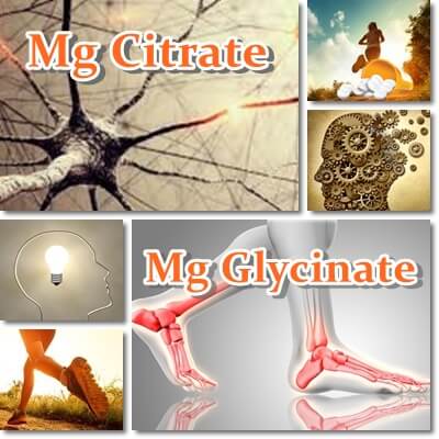 Magnesium citrate versus glycinate