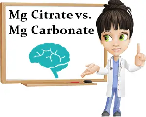 Magnesium citrate vs carbonate bioavailability