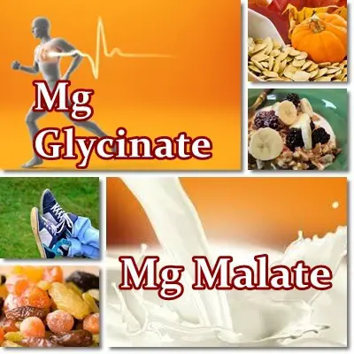 Magnesium glycinate versus malate absorption rate