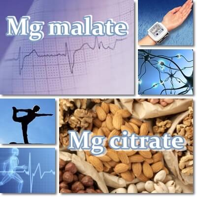 Magnesium malate versus citrate