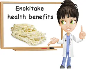 Enokitake mushroom benefits