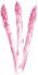 Pink asparagus