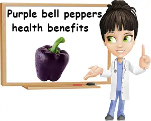 Purple bell peppers benefits