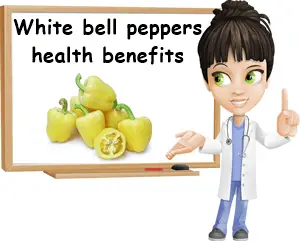 White bell peppers benefits