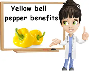 Yellow bell pepper benefits