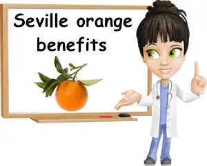 Bitter Seville orange benefits