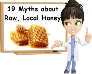 Raw local honey myths