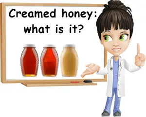 What is creamed honey