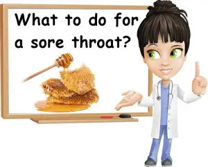 What to do for a sore throat