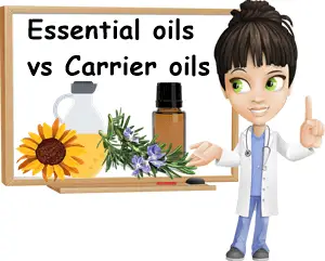 Carrier oil vs essential oil