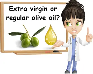Is regular olive oil as healthy as extravirgin