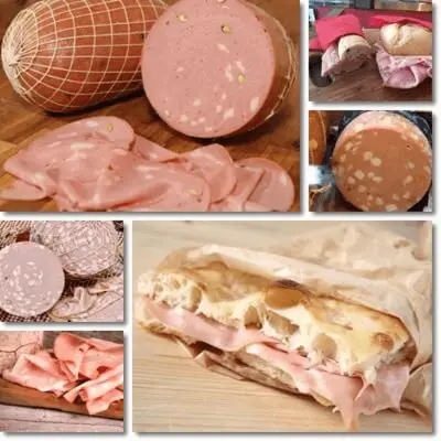 Mortadella meat