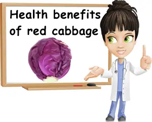 Health benefits of red cabbage