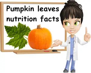 Pumpkin leaves nutrition facts