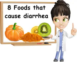 8 foods that cause diarrhea