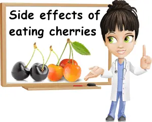 Cherries side effects