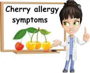 Cherry allergy symptoms