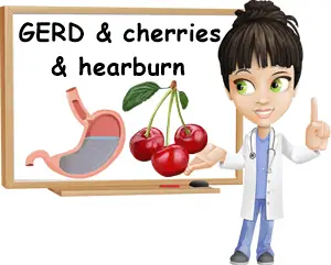 Cherries and GERD heartburn