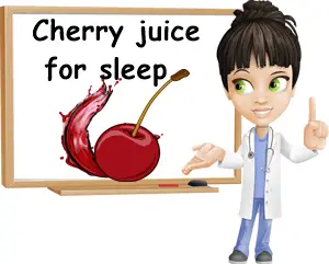 Cherry juice for sleep