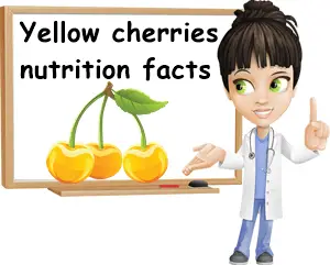 Yellow cherries nutrition