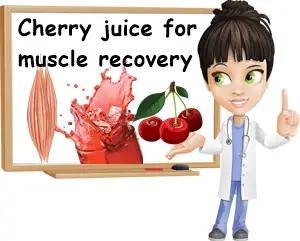 Cherry juice for muscle recovery