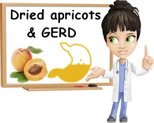 Dried apricots and GERD