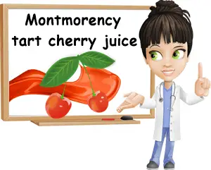 What is Montmorency tart cherry juice good for