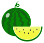 Yellow watermelon