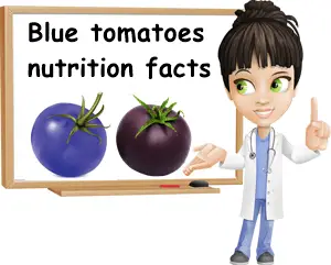 Blue tomatoes nutrition facts