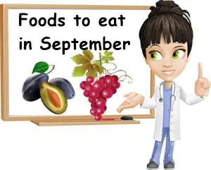 Foods to eat in September