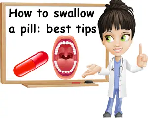 How to swallow a pill