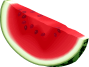 Watermelon white part