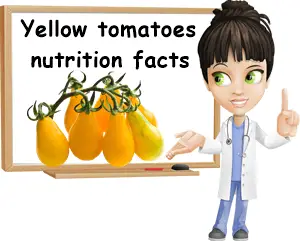 Yellow tomatoes nutrition