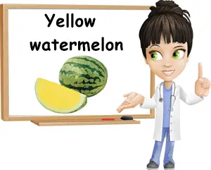 Yellow watermelon good for you