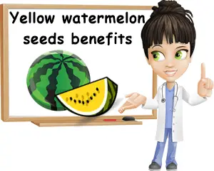 Yellow watermelon seeds benefits