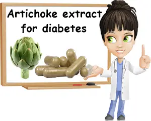 Artichoke extract for diabetes