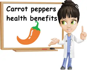 Bulgarian carrot pepper benefits