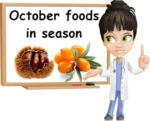 October foods in season