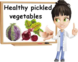 Pickled vegetables healthy