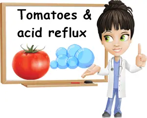 Tomatoes acid reflux