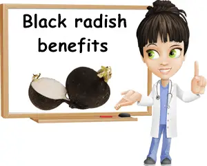 Black radish benefits