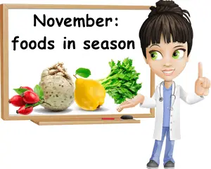 November foods in season