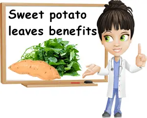 Sweet potato leaves benefits