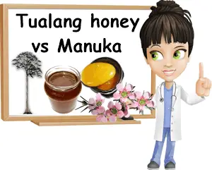 Tualang honey versus Manuka