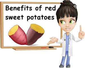 Red sweet potatoes benefits