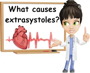 What causes extrasystoles