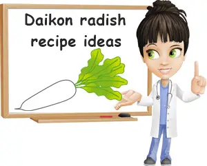 Daikon radish recipes ideas