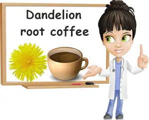 Dandelion root coffee